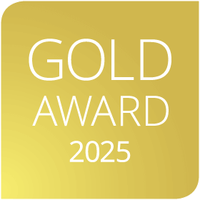 Gold Award Grafik Holidaycheck 2025